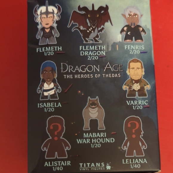 Dragon Age The Heroes of Thedas Titans Vinyl Figures - Opened Morrigan - Picture 5 of 5